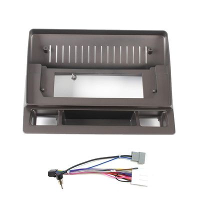 10.1" Car Radio Frame Bracket Stereo Mounting Frame with Wiring Harness Compatible with Nissan Serena QRV 2001 2002 2003 2004 2005