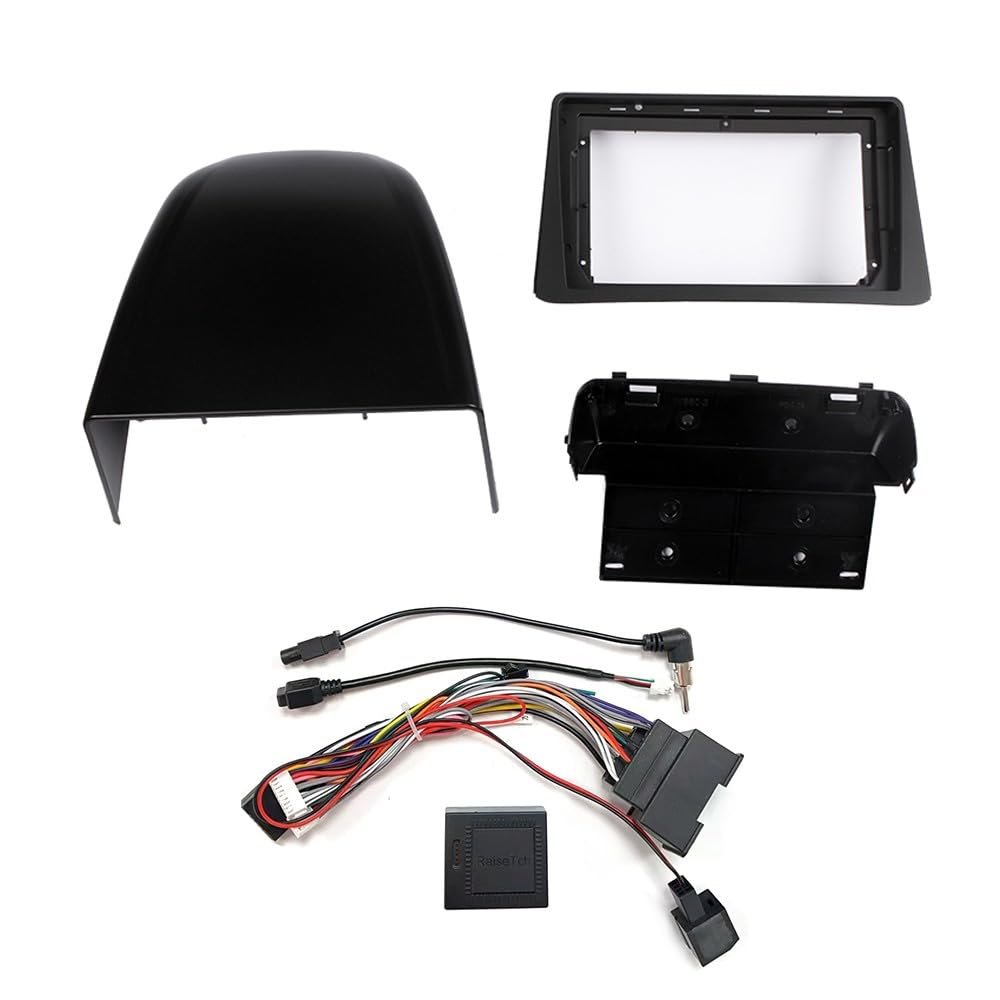 9" Car Radio Frame Bracket Stereo Mounting Frame with Wiring Harness Compatible with Buick Encore 2013 2014 2015 Opel Mokka 2012 2013 2014 2015 2016