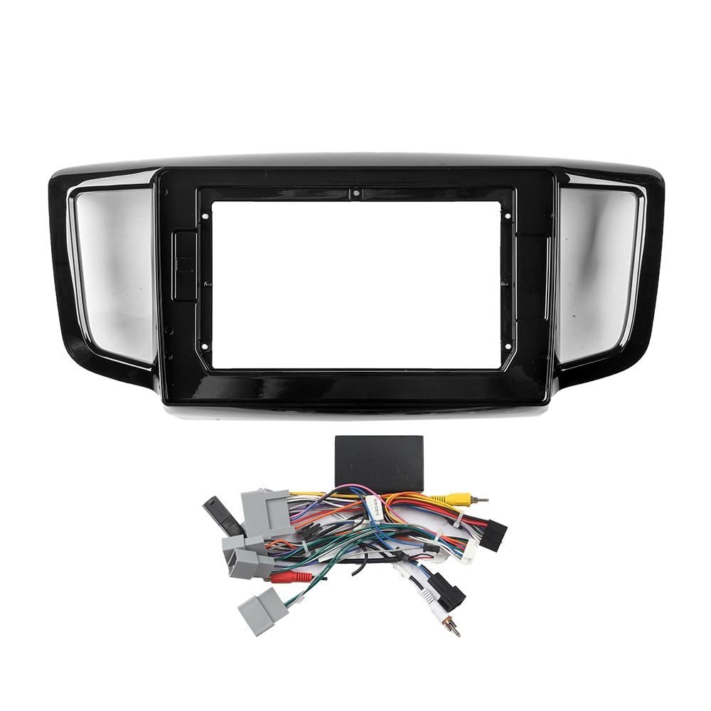 10.1" Car Radio Frame Bracket Stereo Mounting Frame with Wiring Harness Compatible with Honda Odyssey 2015 2016 2017 2018 2019