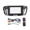 10" Car Radio Frame Bracket Stereo Mounting Frame with Wiring Harness Compatible with Honda Accord 2013 2014 2015 2016 2017 2018 2019 view 1