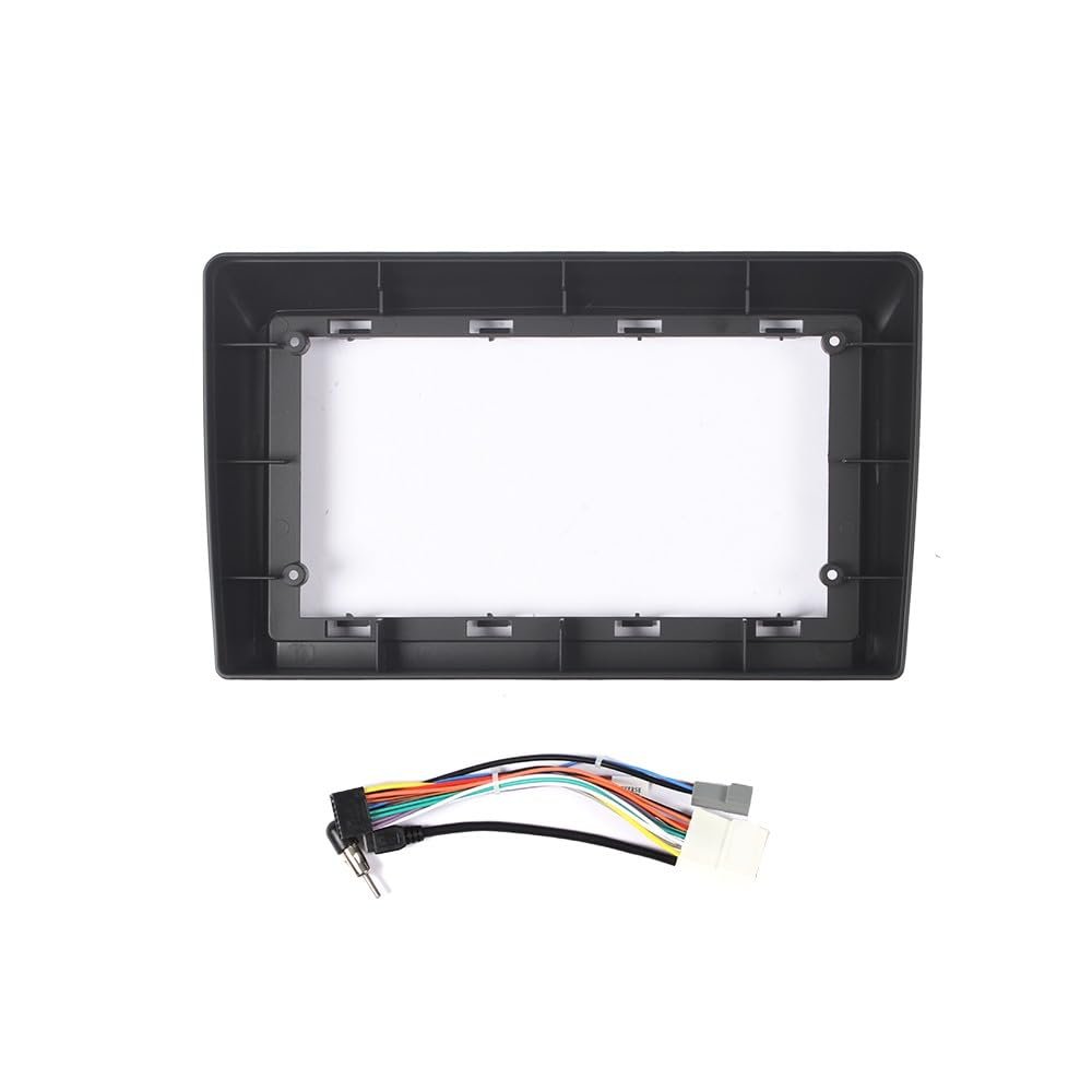 10.1" Car Radio Frame Bracket Stereo Mounting Frame with Wiring Harness Compatible with Nissan X-Trail 2004 2005 2006 2007