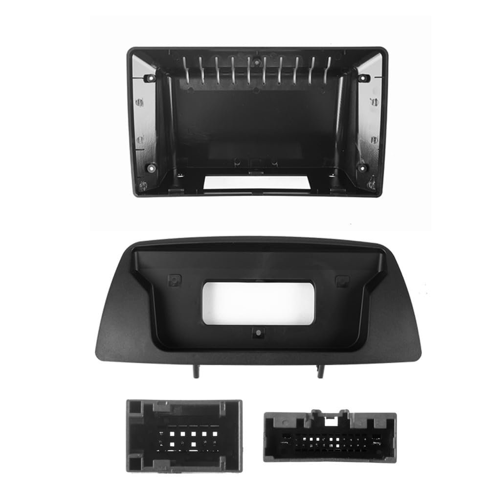 9" Car Radio Frame Bracket Stereo Mounting Frame with Wiring Harness Compatible with Mazda BT-50 2012 2013 2014 2015 2016 2017