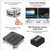 ACASIS Mac mini M4 Dock & Stand with Dual-Bay NVMe SSD Enclosure, Aluminum HDMI Hub for Mac mini M4 and M4 Pro 2024, 4K60Hz HDMI,4 X 10G USB A, PD 30W, SD/TF, Support SSD B+M M-Key view 3