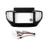 9" Car Radio Frame Bracket Stereo Mounting Frame with Wiring Harness Compatible with Hyundai Verna 2020 2021 RHD view 1
