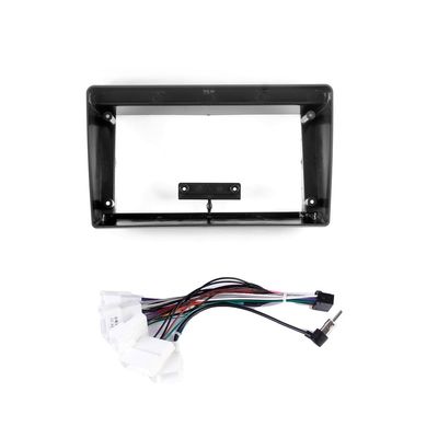 9" Car Radio Frame Bracket Stereo Mounting Frame with Wiring Harness Compatible with Toyota TOWNACE 2008 2009 2010 2011 2012 2013 2014 2015 2016 2017 2018 2019 2020