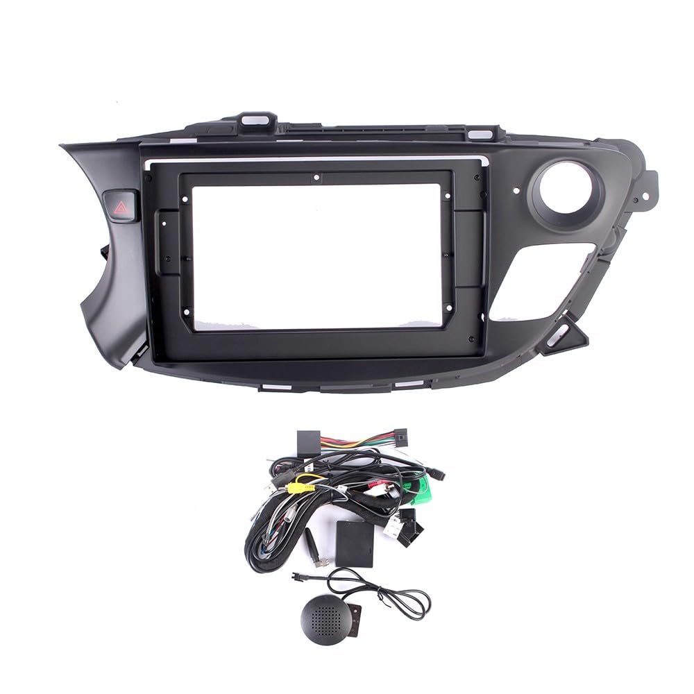 10" Car Radio Frame Bracket Stereo Mounting Frame with Wiring Harness Compatible with Buick Envision 2014 2015 2016 2017 2018