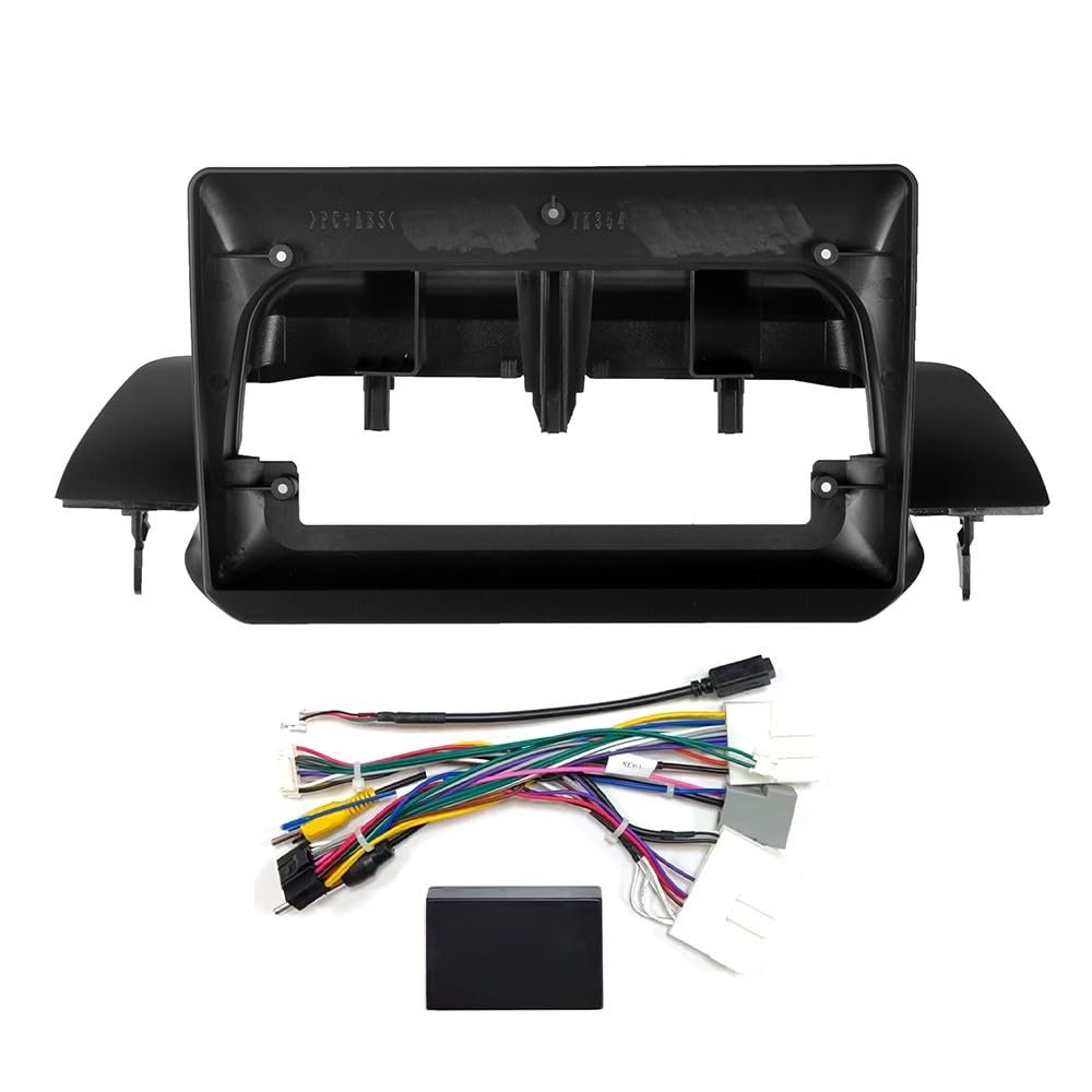 10" Car Radio Frame Bracket Stereo Mounting Frame with Wiring Harness Compatible with Nissan Teana 2019