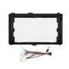 9" Car Radio Frame Bracket Stereo Mounting Frame with Wiring Harness Compatible with Toyota Corolla 2017 view 3