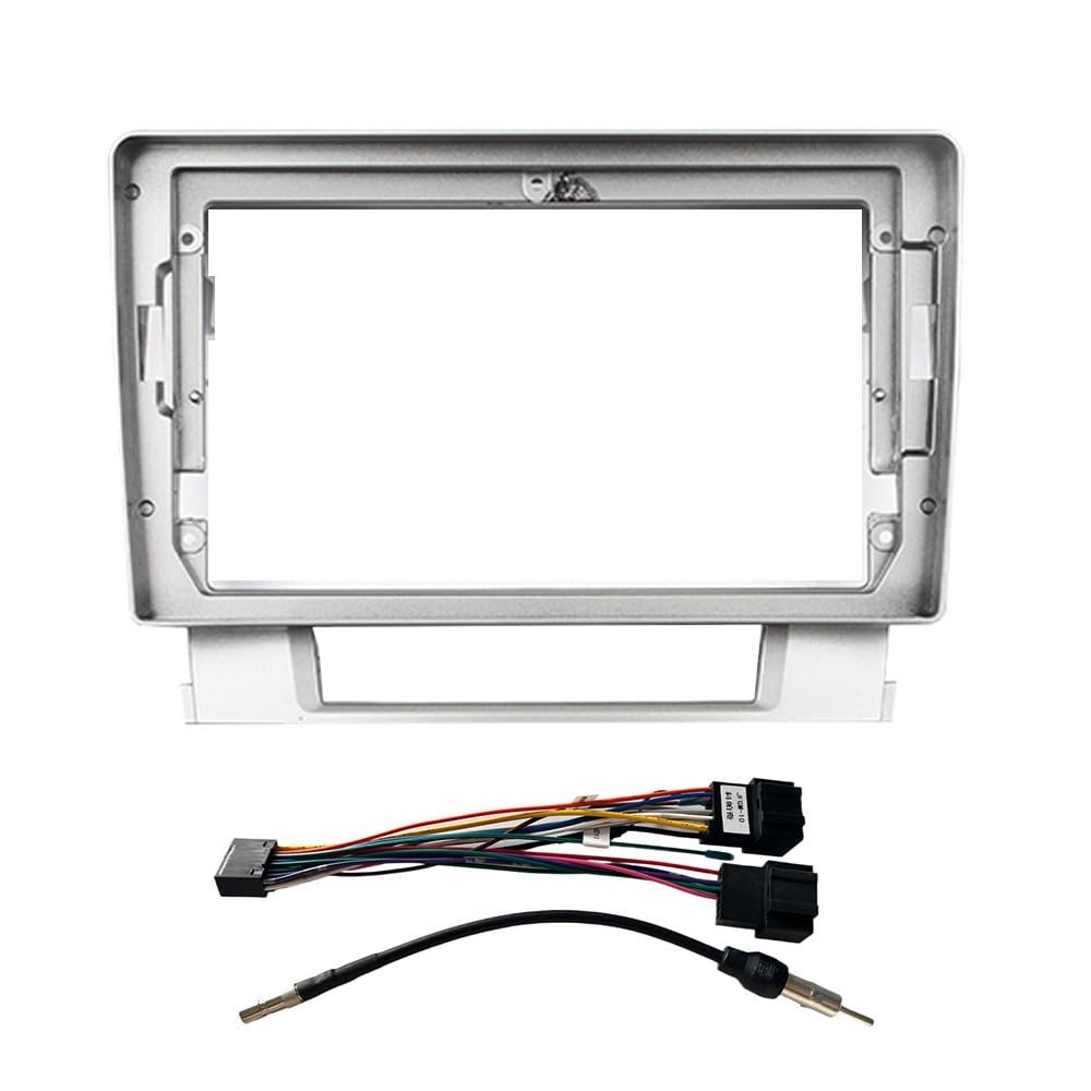 9" Car Radio Frame Bracket Stereo Mounting Frame with Wiring Harness Compatible with Opel Astra J/Buick Excelle Gt 2010 2011 2012 2013 2014