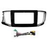 10.1" Car Radio Frame Bracket Stereo Mounting Frame with Wiring Harness Compatible with Isuzu D-MAX/Mu-x 2018 2019 2020 2021 view 3