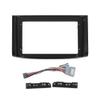 9" Car Radio Frame Bracket Stereo Mounting Frame with Wiring Harness Compatible with Chevrolet Lova 2006 2007 2008 2009 2010 2011 2012 2013 2014 2015 view 3
