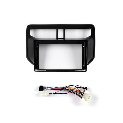 9" Car Radio Frame Bracket Stereo Mounting Frame with Wiring Harness Compatible with Toyota Rush 2018 2019