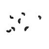 1PC for Canon 600D 1200D 1500D Shutter Rubber Pad Crescent Rubber Camera Repair Accessories view 4