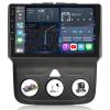 [2+64] Car Radio for Dodge RAM 1500 2500 3500 2013-2018 (Only for Manual A/C), Volxcereo 9 inch Android Touchscreen Ram Stereo with Carplay & Android Auto, GPS/WiFi/Bluetooth/SWC/FM/RDS view 1