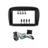 9" Car Radio Frame Bracket Stereo Mounting Frame with Wiring Harness Compatible with Benz SL 2008 2009 2010 2011 2012 view 1