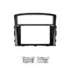 9" Car Radio Frame Bracket Stereo Mounting Frame with Wiring Harness Compatible with Mitsubishi Pajero V97 2006 2007 2008 2009 2010 2011 2012 2013 2014 view 2