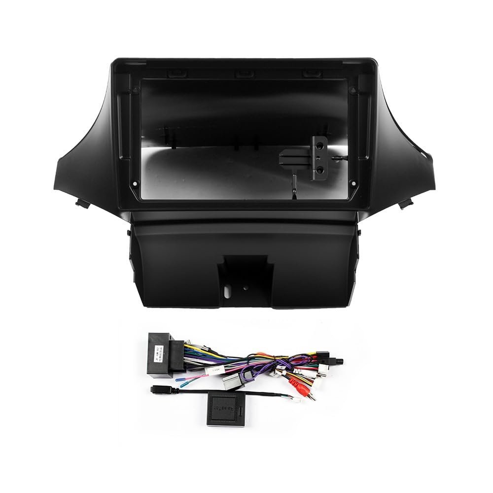 9" Car Radio Frame Bracket Stereo Mounting Frame with Wiring Harness Compatible with Chevrolet Orlando 2009 2010 2011 2012