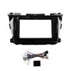 10" Car Radio Frame Bracket Stereo Mounting Frame with Wiring Harness Compatible with Nissan Kroraina 2015 2016 2017 2018 2019 view 1