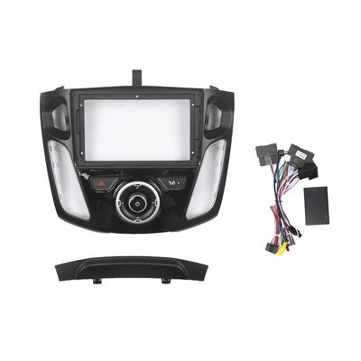 9" Car Radio Frame Bracket Stereo Mounting Frame with Wiring Harness Compatible with Ford Focus 2011 2012 2013 2014 2015