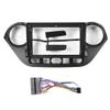 9" Car Radio Frame Bracket Stereo Mounting Frame with Wiring Harness Compatible with Hyundai I10 2013 2014 2015 2016 2017 RHD view 1