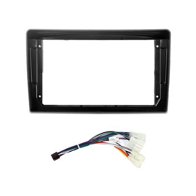 9" Car Radio Frame Bracket Stereo Mounting Frame with Wiring Harness Compatible with Toyota Probox 2002 2003 2004 2005 2006 2007 2008 2009 2010 2011 2012 2013 2014