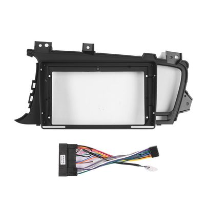 9" Car Radio Frame Bracket Stereo Mounting Frame with Wiring Harness Compatible with Kia Optima K5 2009 2010 2011 2012 2013 2014 2015 LHD