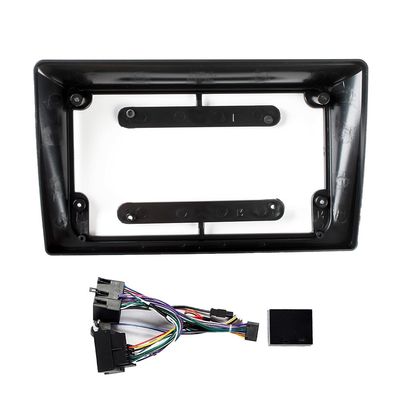 10.1" Car Radio Frame Bracket Stereo Mounting Frame with Wiring Harness Compatible with Vw CARAVELLE 2015+