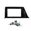 9" Car Radio Frame Bracket Stereo Mounting Frame with Wiring Harness Compatible with Toyota Izoa C-HR 2018 2019 2020 2021 UV Black LHD HIGH-END EU Veriosn view 1