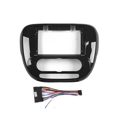 9" Car Radio Frame Bracket Stereo Mounting Frame with Wiring Harness Compatible with Kia Soul 2014 2015 2016 2017 MT