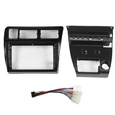 9" Car Radio Frame Bracket Stereo Mounting Frame with Wiring Harness Compatible with Toyota Corolla 1993 RHD MT
