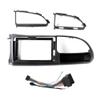 9" Car Radio Frame Bracket Stereo Mounting Frame with Wiring Harness Compatible with Ford TRANSIT/2017 TESHUN 2009 2010 2011 2012 2013 2014 2015 view 1