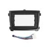 9" Car Radio Frame Bracket Stereo Mounting Frame with Wiring Harness Compatible with Hyundai Santa Fe 2017 view 1