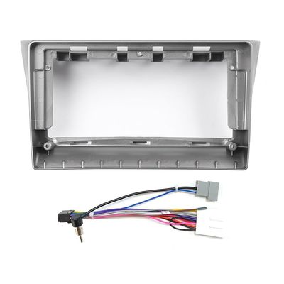 9" Car Radio Frame Bracket Stereo Mounting Frame with Wiring Harness Compatible with Subaru Impreza WRX 2002 2003 2004