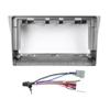9" Car Radio Frame Bracket Stereo Mounting Frame with Wiring Harness Compatible with Subaru Impreza WRX 2002 2003 2004 view 1