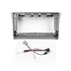9" Car Radio Frame Bracket Stereo Mounting Frame with Wiring Harness Compatible with Subaru Impreza WRX 2002 2003 2004 view 3