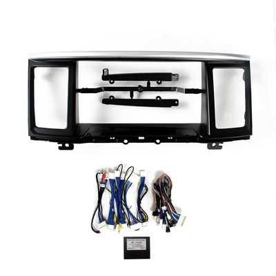 9" Car Radio Frame Bracket Stereo Mounting Frame with Wiring Harness Compatible with Nissan Pathfinder 2012 2013 2014 2015 2016 2017 2018 2019 2020