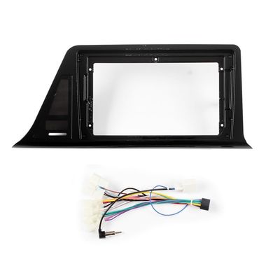 9" Car Radio Frame Bracket Stereo Mounting Frame with Wiring Harness Compatible with Toyota C-HR 2018 RHD EU Veriosn