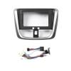 10" Car Radio Frame Bracket Stereo Mounting Frame with Wiring Harness Compatible with Toyota Vios 2017 for Toyota Sedan 2016 view 3