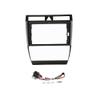 9" Car Radio Frame Bracket Stereo Mounting Frame with Wiring Harness Compatible with Audi A6 2004 view 3