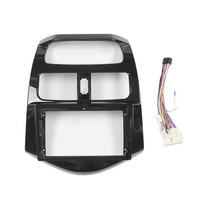 9" Car Radio Frame Bracket Stereo Mounting Frame with Wiring Harness Compatible with Chevrolet Spark 2010 2011 2012 2013 2014