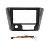 9" Car Radio Frame Bracket Stereo Mounting Frame with Wiring Harness Compatible with Mitsubishi Lancer 2007 2008 2009 2010 2011 2012 2013 2014 2015 view 2