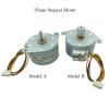 1pcs Degree 35MM Stepper Motor 2-Phase 4-Wire Stepping Motor 3mm Shaft 13Teeth 0.6 Module Stepper Motor(Model B) view 2