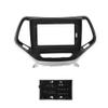 10" Car Radio Frame Bracket Stereo Mounting Frame with Wiring Harness Compatible with Jeep Cherokee 2015 2016 2017 2018 2019 view 2