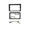 9" Car Radio Frame Bracket Stereo Mounting Frame with Wiring Harness Compatible with Hyundai Accent Kia Sportage Cerato Rio 2005 view 1