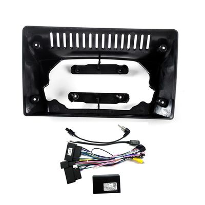 9" Car Radio Frame Bracket Stereo Mounting Frame with Wiring Harness Compatible with Ford Transit Custom/TOURNEO Custom 2012 2013 2014 2015 2016 2017