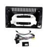 9" Car Radio Frame Bracket Stereo Mounting Frame with Wiring Harness Compatible with Ford Transit Custom/TOURNEO Custom 2012 2013 2014 2015 2016 2017 view 1