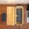Delamu Wooden Cable Management Box, Retro-Inspired Look Desk Cord Organizer Box for Home Office, Large Cable Organizer Hides Cords and Power Strips, Power Strip Cover, 14.3" x 6.0" x 5.5", White view 3