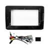 10.1" Car Radio Frame Bracket Stereo Mounting Frame with Wiring Harness Compatible with Honda Vezel 2015 2016 2017 2018 2019 2020 2021 view 1