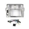 10" Car Radio Frame Bracket Stereo Mounting Frame with Wiring Harness Compatible with Toyota Land Cruiser/Prado 2014 2015 2016 2017 view 3