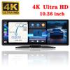 10.26" HD Carplay Screen for Car Stereo, 4K Dash Cam Wireless Portable Touch Screen Car Play with Apple Carplay & Android Auto with 1080P Back Up Camera, Bluetooth, Mirror Link, GPS, AUX+64GB view 3